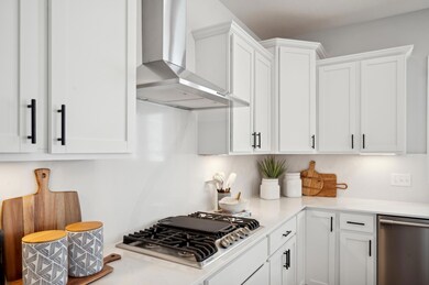 (Photo of a decorated model, actual homes finishes will vary) Imagine cooking a meal in this kitchen!