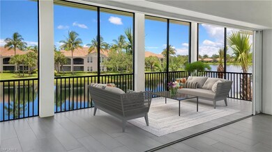 Sunroom with a water view. Picture has digitally enhanced furniture.