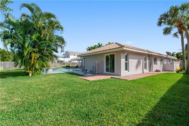 Over-sized backyard