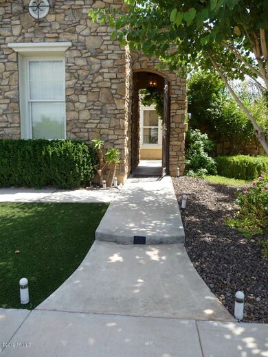steps leading to gated entry