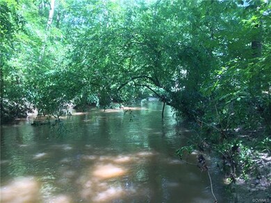 Pocoshock creek runs at the very back of the prope