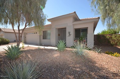Front view of house