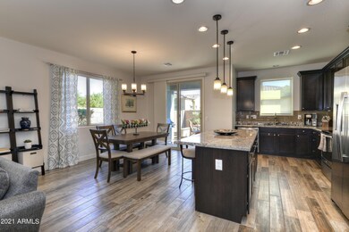 Greatroom Dining and Kitchen