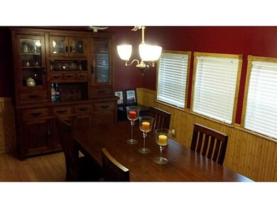 Dining Room. Newly refinished dining room. new lam