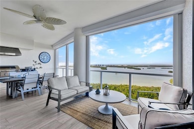 So much room on the lanai - grill, dine and relax 