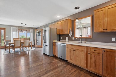 Kitchen to Dining Area