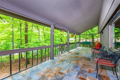 Beautiful, tiled screened porch