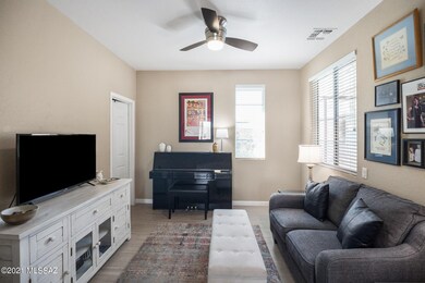 Den/Music Room with Walk-In Closet