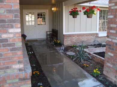 Beautiful Entry and Landscaping