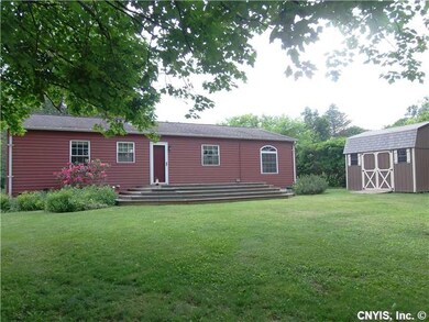 Exterior Back Nice Deck! Storage Shed