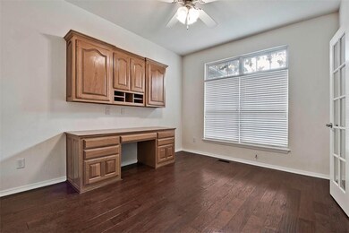 9 ft ceilings in the office/media room.