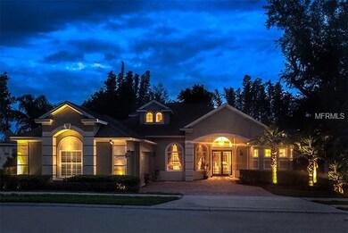 Added outdoor lighting to show off palms and outdo