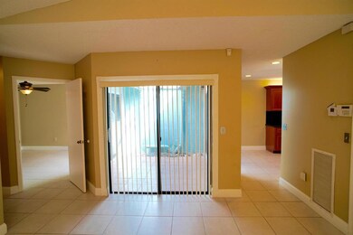 Entering guest bed, sun patio, or kitch.