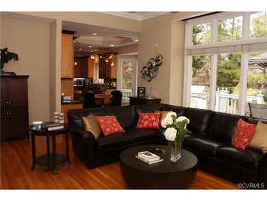 Looking toward the amazing kitchen