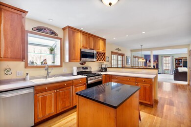Open concept kitchen