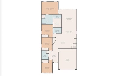 View of floor plan / room layout