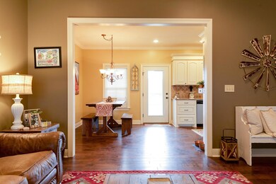 Dining Room View from Living