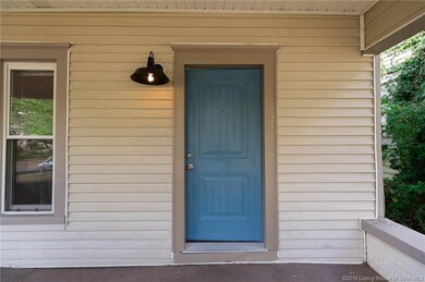 A cheery front door to welcome you home!