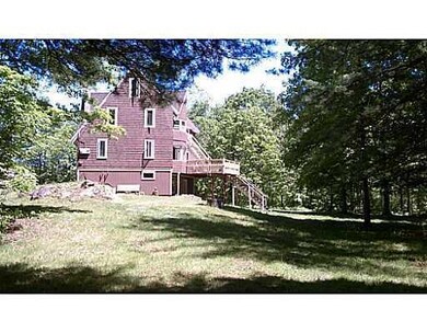 Other. View of west side of home