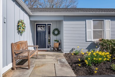 Welcoming front entrance.