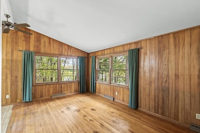 The original wood floors are ready to be sanded and polished to bring them back to their original lustre.