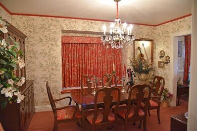 Formal dining room is wonderful for the holidays, 