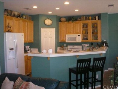 Open, bright kitchen