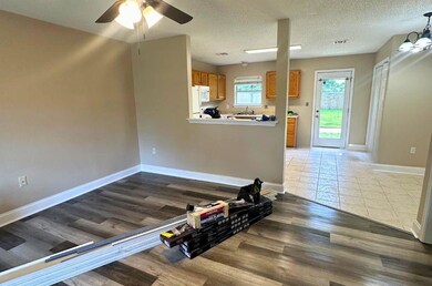 Living room from front door