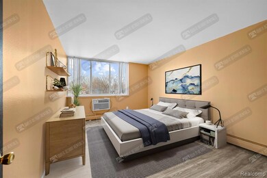 Bedroom featuring baseboards and light wood-style floors
