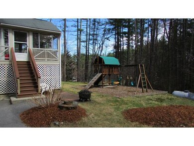 Nestled on a 1.3 acre lot