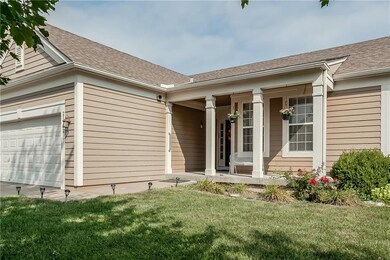 Charming Covered Front Porch