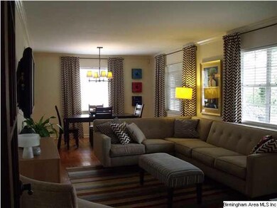 Great space for living and entertaining.