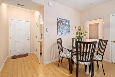 Side door, 2nd full bath, dining room & guest bedr