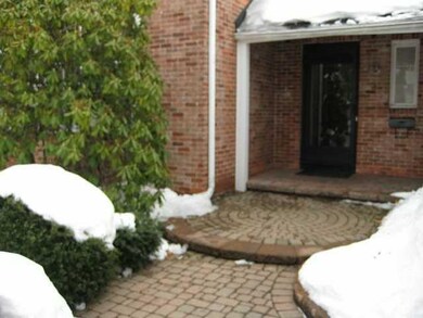 Exterior Front Lovely paver walkway