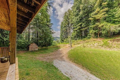 Upper cabin porch view in one direction