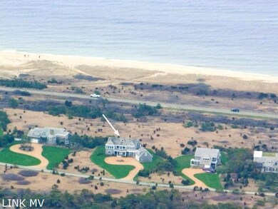 Aerial view of house