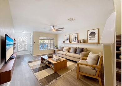 Living Room Virtually Staged