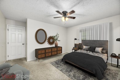Fay Bed 1. Virtually staged