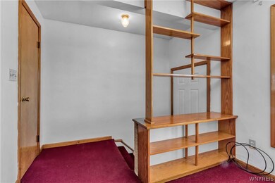 Front entry into living room