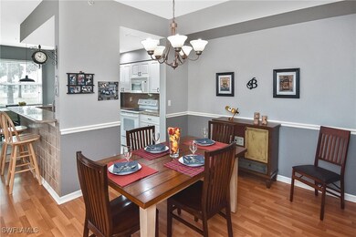 Plenty of seating in the dining room