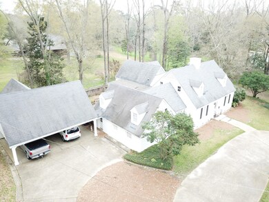 Aerial view of home