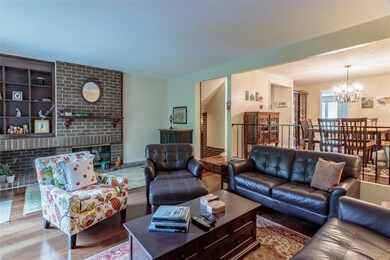 Gas Fireplace, Hardwoods through out home, open to