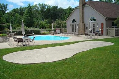 Pool and green space