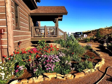 Gardens around entry