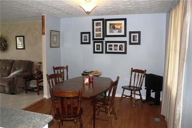 Dining Room open to Kitchen and Living Room