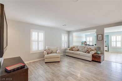 Living Room with cut out to second Living area