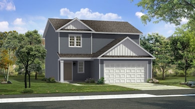 Glenshaw single family rendering elevation 2 at Hammaker Hills