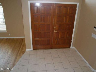 Inside entryway