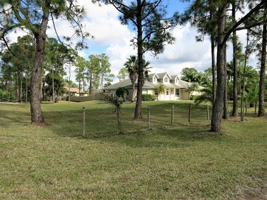 Excellent location sides to paved road