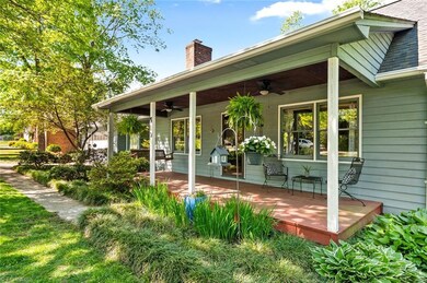 Wonderful rocking chair front porch.